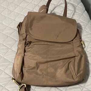 Travelon Tan Backpack for Women